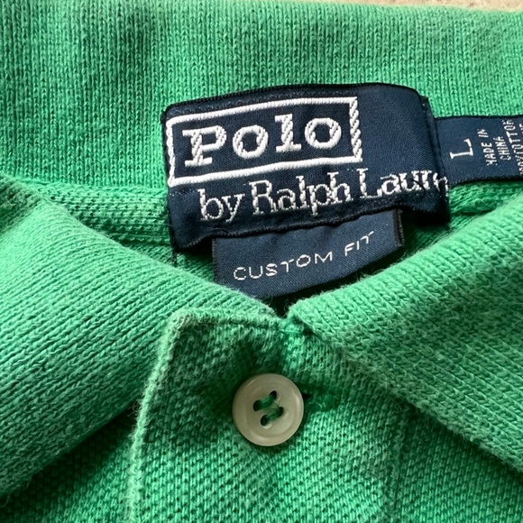 RALPH LAUREN POLO Big Pony Embroidered Mens SIZE LRG unique! - Picture 8 of 9